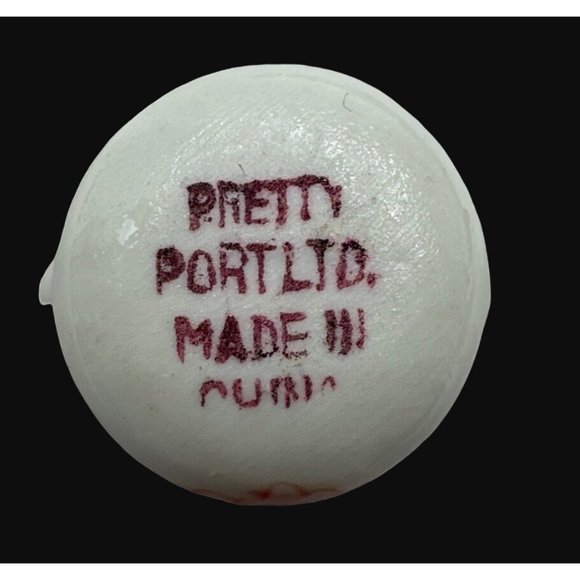 Vintage Pretty Port Ltd Miniature Tea Pot Sugar Creamer Dollhouse Tea Set - Picture 5 of 7